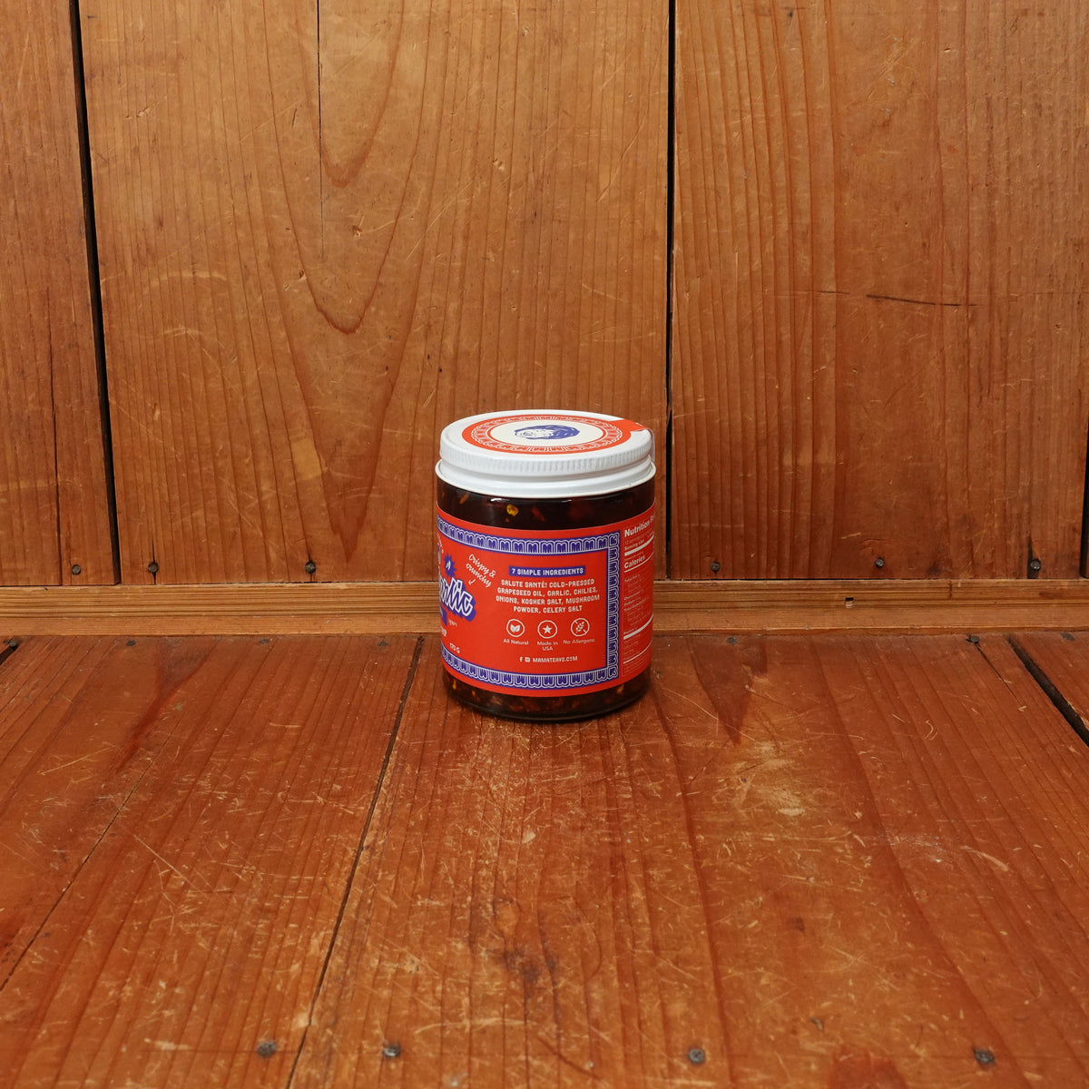 Mama Teav's Hot Garlic Chili Crisp - 6oz