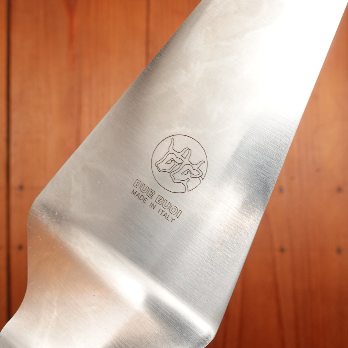 Due Buoi Stainless Pie Spatula POM Handle