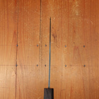 Hatsukokuro Kurogane 150mm Honesuki Kaku Iron Clad Aogami 2 Kurouchi Mono Ebony Handle