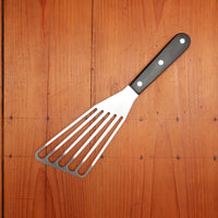 Due Buoi Stainless Slotted Fish Spatula POM Handle - LEFTY