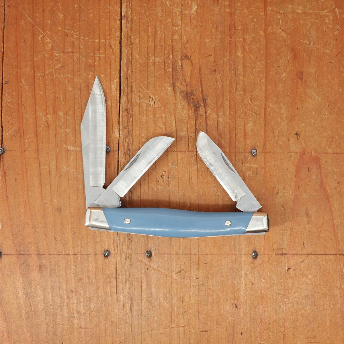 Buck Knives 301 Stockman - Synthetic Blue Handle