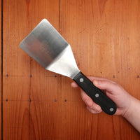 Due Buoi Stainless Small Flexible Spatula POM Handle