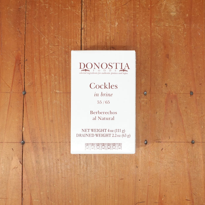 Donostia Foods Cockles in Brine (Berberechos al Natural) - 4oz