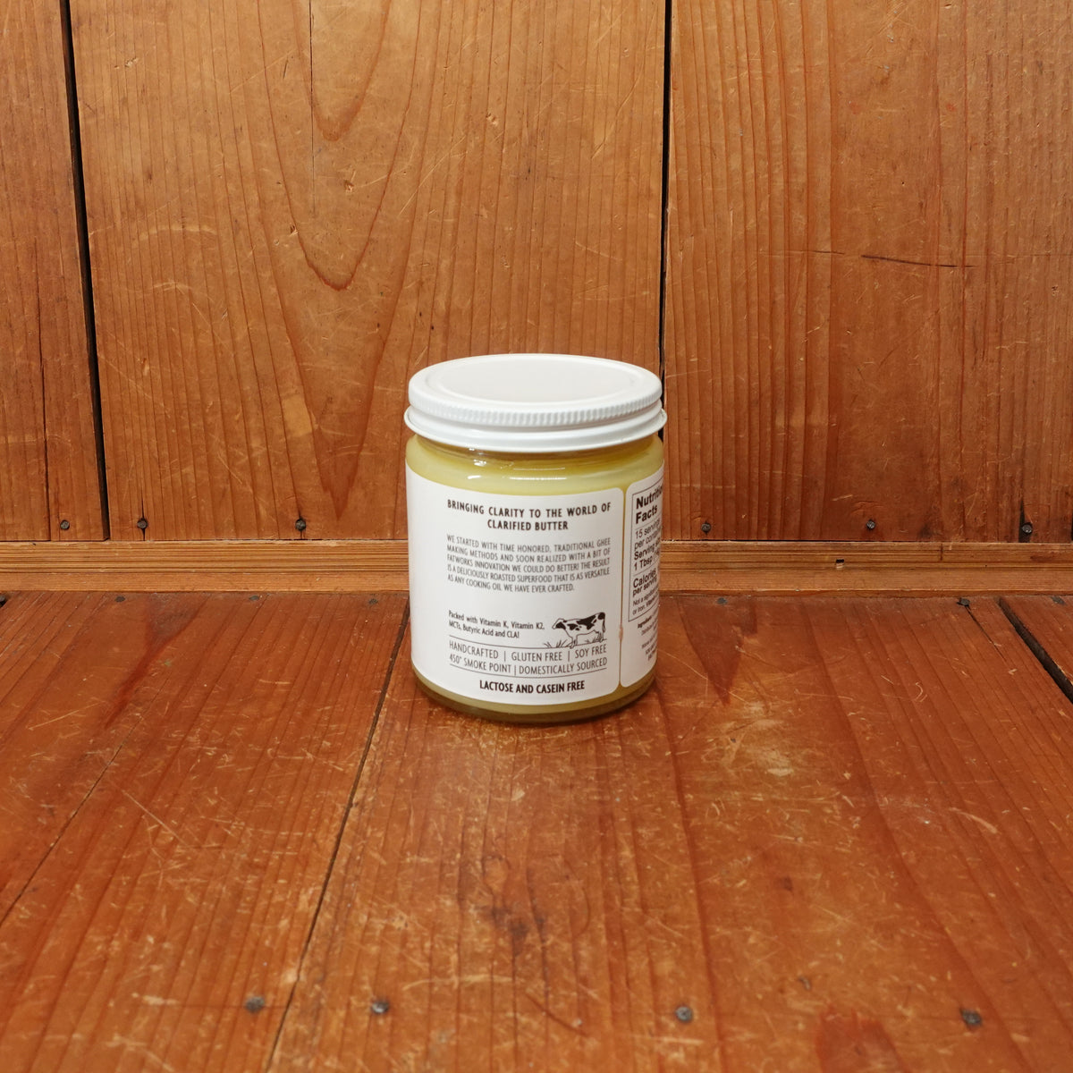 Fatworks Cultured Ghee Made from 100% Organic Butter - 7.5 oz