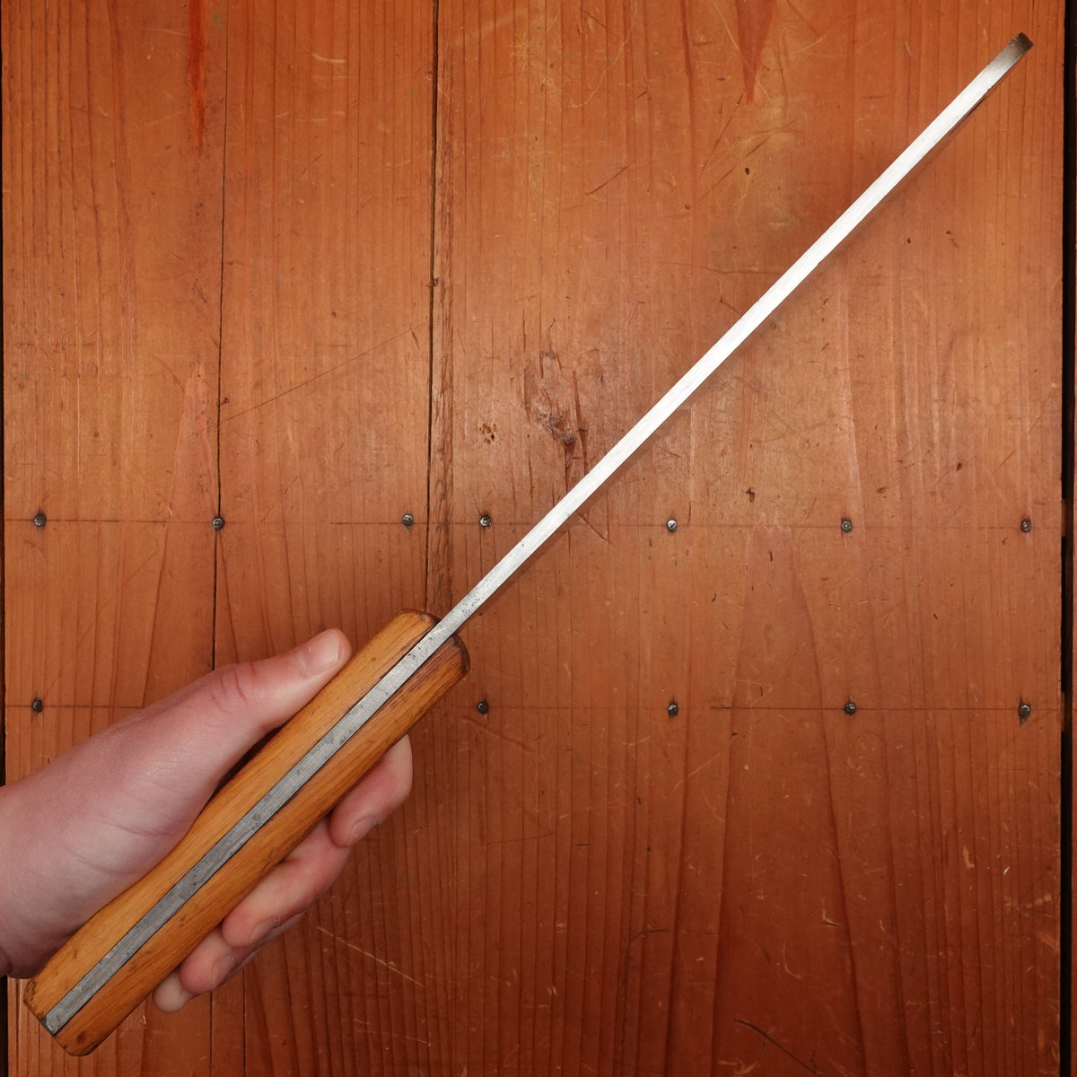 Sword & Shield 8" Cleaver Carbon Steel Solingen, Germany 1950-70s