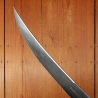 Ed Wusthof 10" Scimitar Carbon Steel Walnut Solingen ~1920s