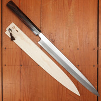 New Old Stock Konosuke Sakai 300mm Yanagi Aogami 1 Ebony Horn 2013-15