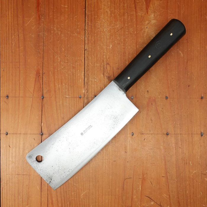 Ed Wusthof 7.25" Cleaver Carbon Steel Walnut 1950s