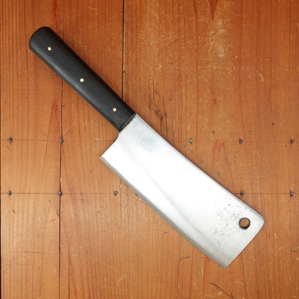 Ed Wusthof 7.25" Cleaver Carbon Steel Walnut 1950s