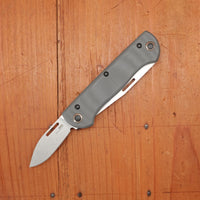 Benchmade 317 Weekender Drop Point CPM-S30V Lockback Gray G10 Handle with Second Blade and Bottle Opener