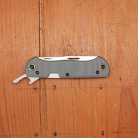 Benchmade 317 Weekender Drop Point CPM-S30V Lockback Gray G10 Handle with Second Blade and Bottle Opener