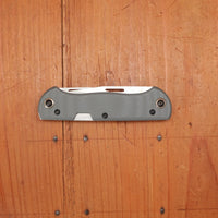 Benchmade 317 Weekender Drop Point CPM-S30V Lockback Gray G10 Handle with Second Blade and Bottle Opener