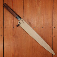 New Old Stock Konosuke Sakai 300mm Yanagi Aogami 1 Macasser Ebony Horn 2013-17