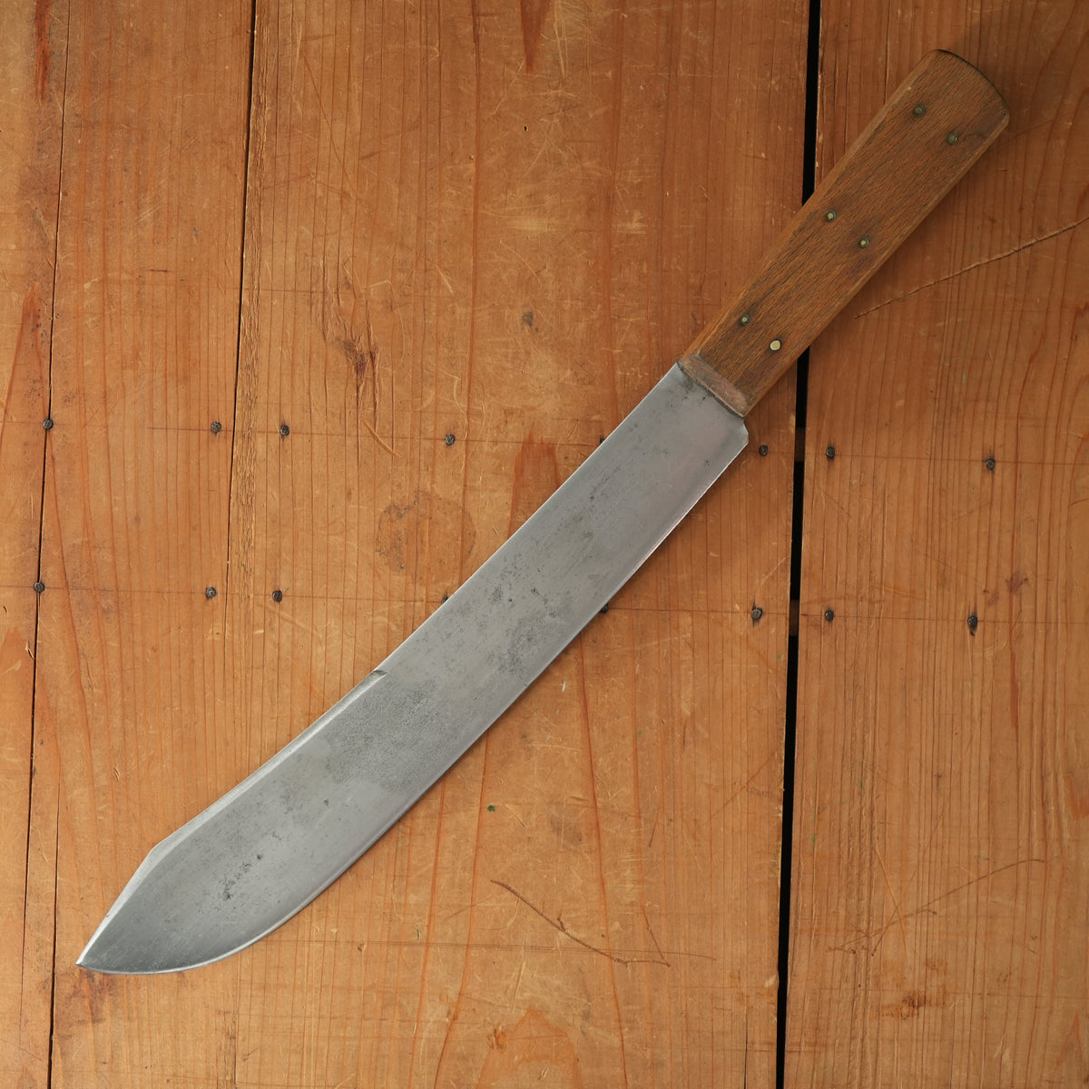 Landers Frary & Clark Universal 12" Bullnose Scimitar Hand Forged Double Shear Steel 1912-30s