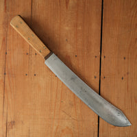 Landers Frary & Clark Universal 12" Bullnose Scimitar Hand Forged Double Shear Steel 1912-30s