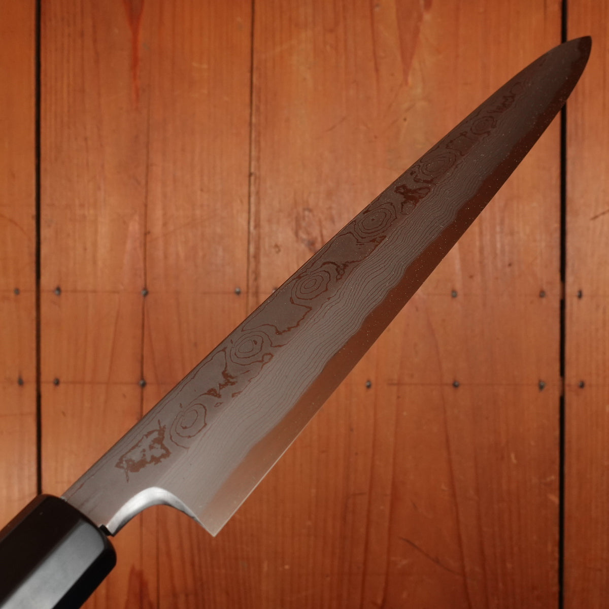 New Old Stock Konosuke Sakai 300mm Yanagi Aogami 1 Macasser Ebony Horn 2013-17