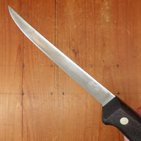 Victoria / Forschner 5" Boning Knife Stainless Steel Rosewood Switzerland 1950s-60s