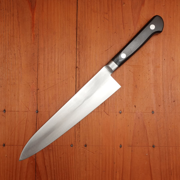 Morihei Hisamoto Hagane 210mm Gyuto Carbon Steel Pakka Handle