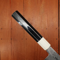 New Old Stock Konosuke Sakai GT KD Damascus 210mm Wa-Gyuto VG10 Lacquer Handle & Saya 2010-15