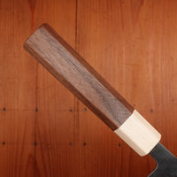 Hitohira TD 165mm Nakiri Stainless Clad Aogami 2 Kurouchi Walnut Handle