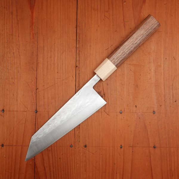 Hitohira TD 170mm Bunka SLD Tsuchime Walnut Handle