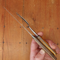 William Greaves and Sons Table Knife Set Stag Shear Steel Sheffield 1801-1825