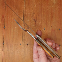 William Greaves and Sons Table Knife Set Stag Shear Steel Sheffield 1801-1825