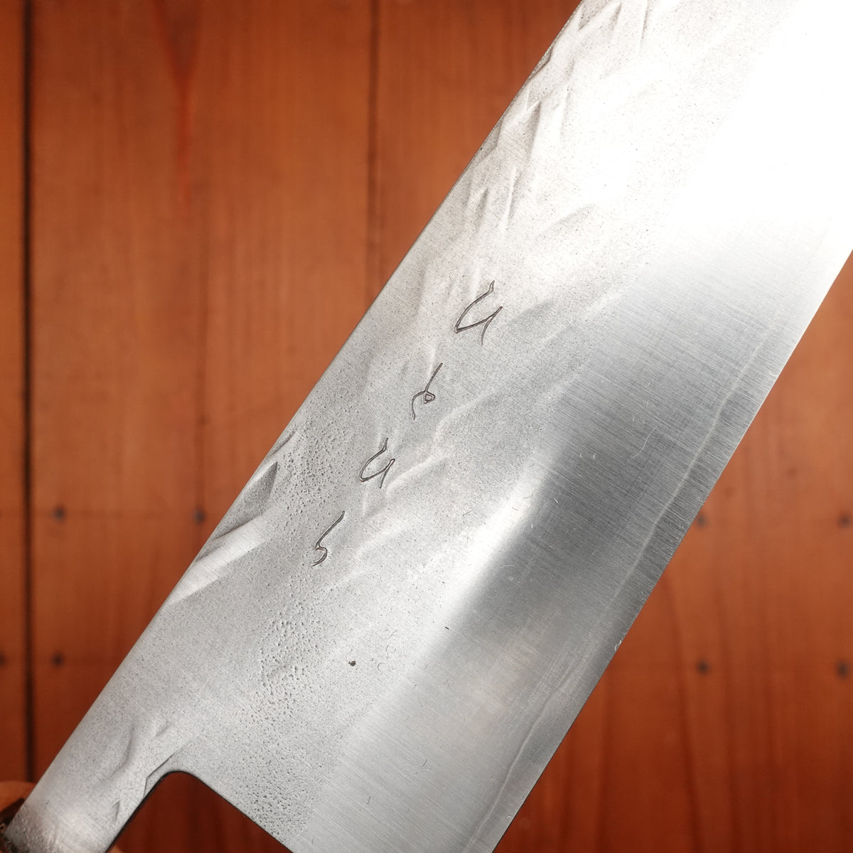 Hitohira TD 170mm Bunka SLD Tsuchime Walnut Handle