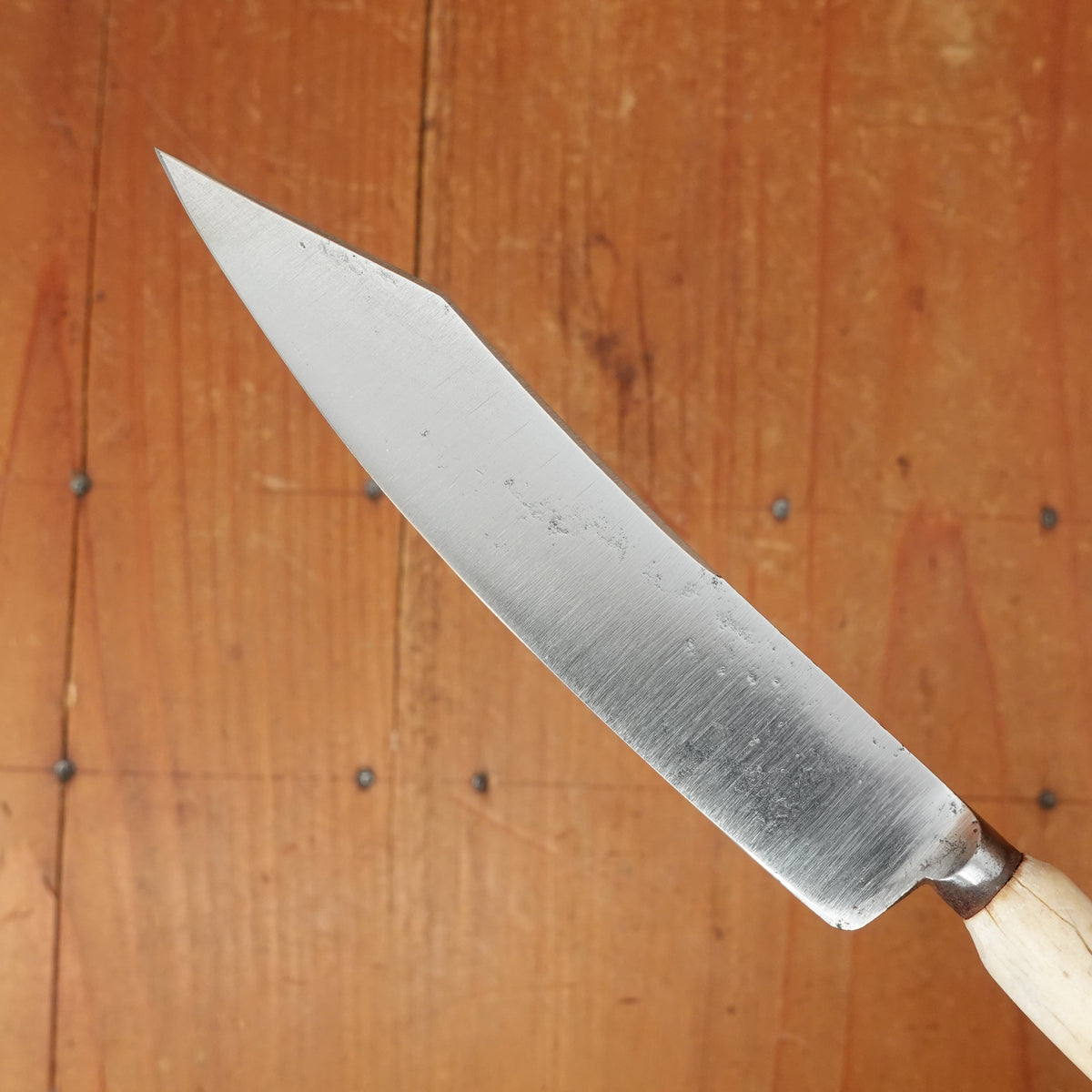 Assorted Historically Inaccurate 4.75" Clip point Paring Knife Shear Carbon Steel Stag Horn Handle Sheffield 1820s-60s