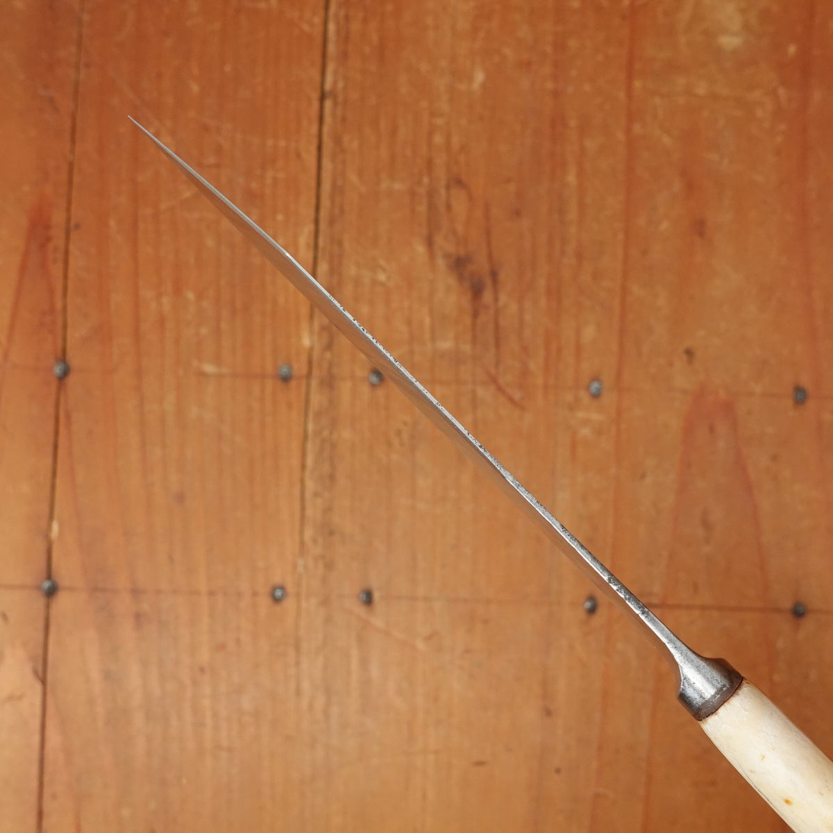 Assorted Historically Inaccurate 4.75" Clip point Paring Knife Shear Carbon Steel Stag Horn Handle Sheffield 1820s-60s