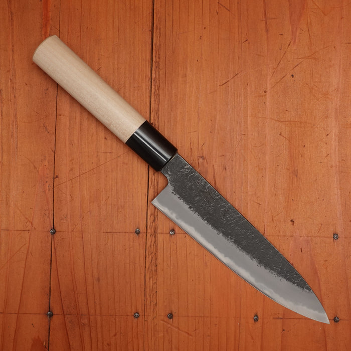 Hitohira Hinode (Hinoura) 150mm Petty Shirogami 2 Nashiji Ho Wood (Oval)