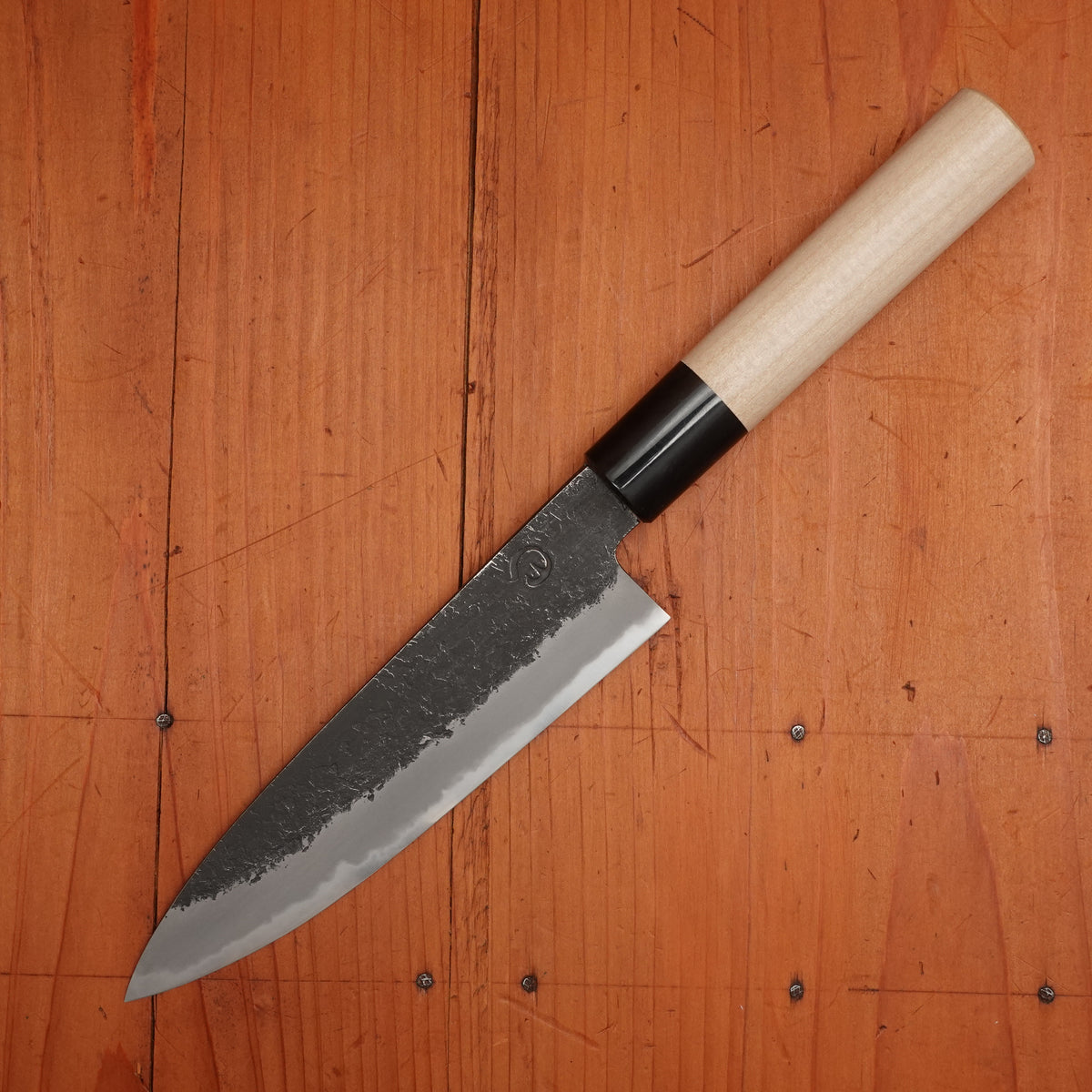 Hitohira Hinode (Hinoura) 150mm Petty Shirogami 2 Nashiji Ho Wood (Oval)