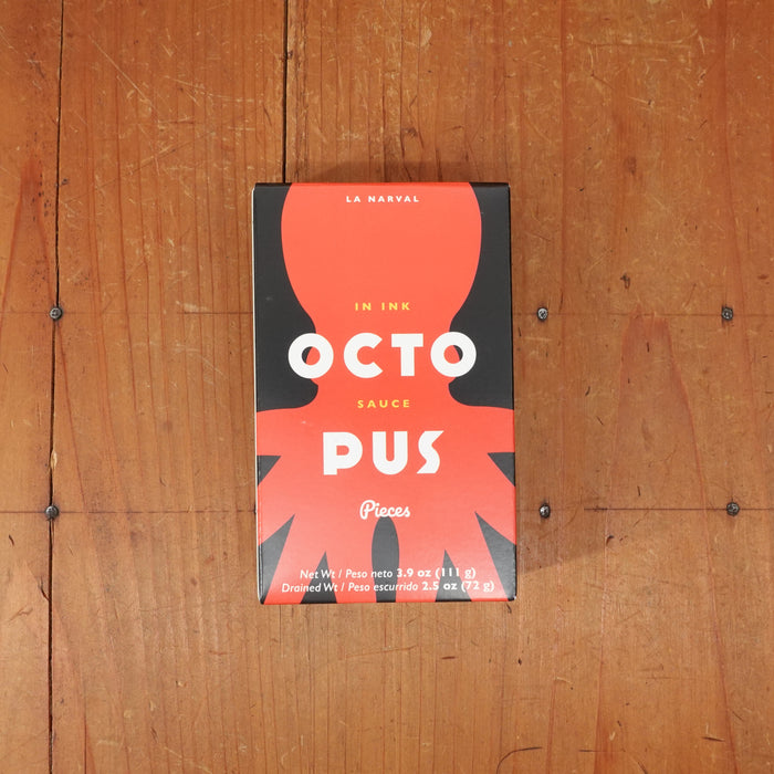 La Narval Octopus Pieces in Ink Sauce - 110g