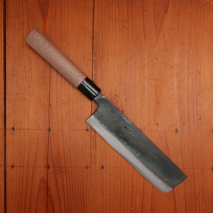 Tosa Tadayoshi 165mm Nakiri Aogami 1 Walnut/PC Handle