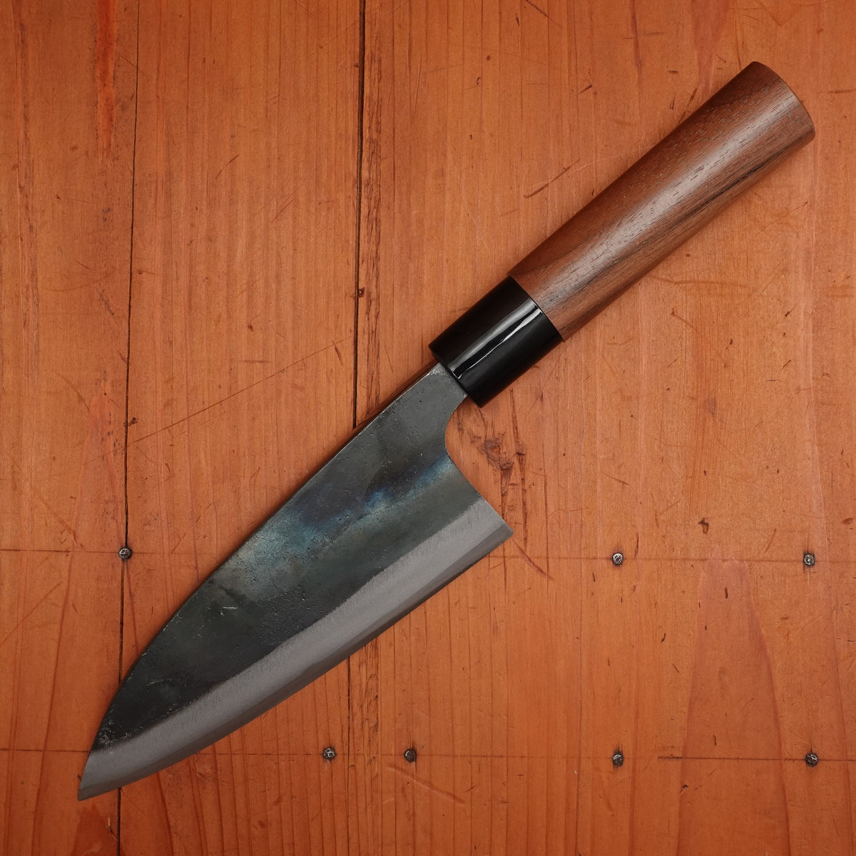 Tosa Tadayoshi 150mm Ryo Deba Aogami 1 Walnut/PC Handle - Ambidextrous