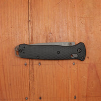 Benchmade 537GY-03 Bailout Tanto CPM-M4 AXIS Lock Black Aluminum Handle