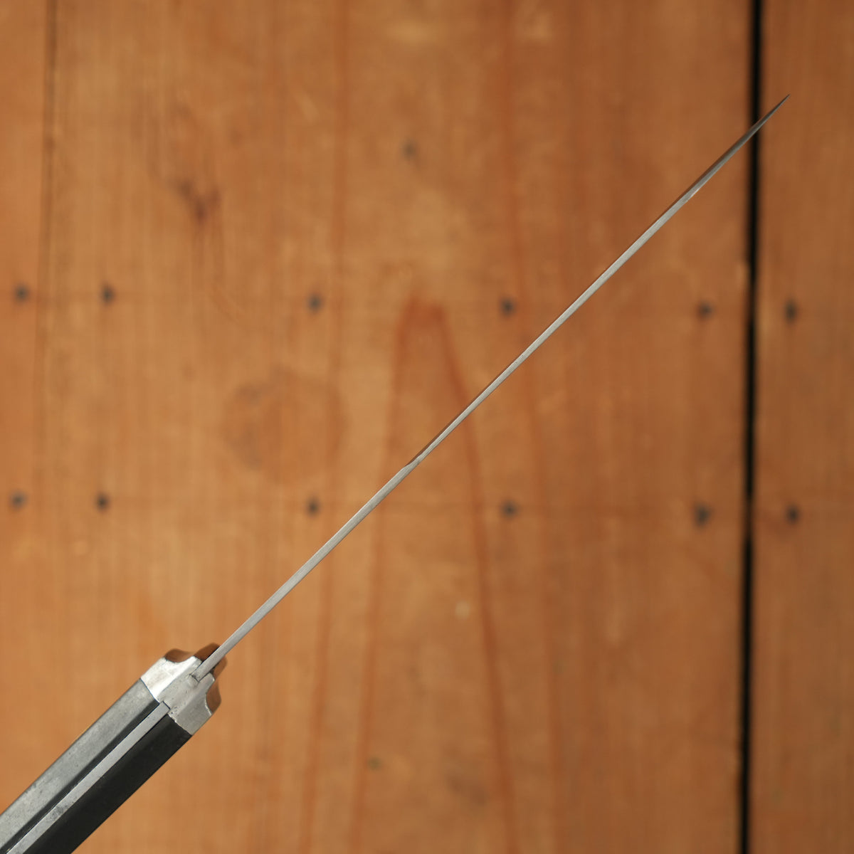 Hibbard Spencer & Bartlett OVB 7" Bullnose Carbon Steel, Pewter Brass Ebony 1880s-1920