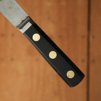 Hibbard Spencer & Bartlett OVB 7" Bullnose Carbon Steel, Pewter Brass Ebony 1880s-1920