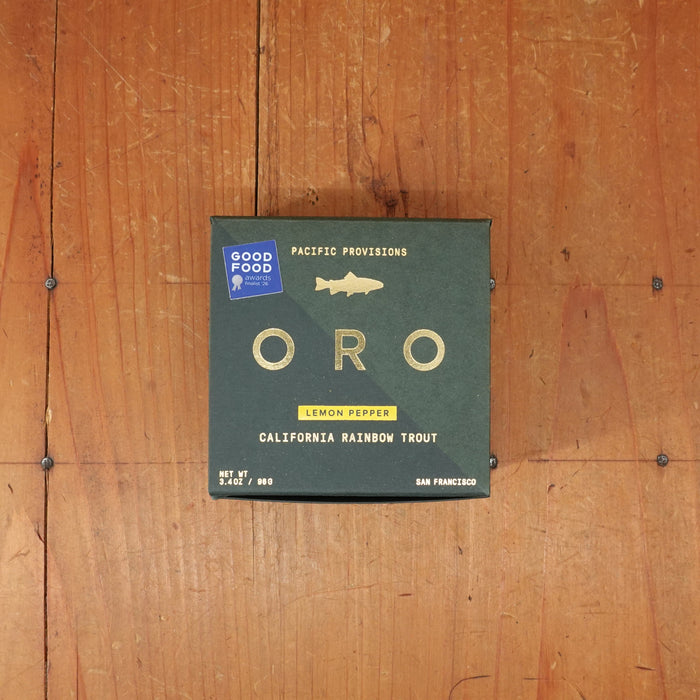 Oro Pacific Provisions California Rainbow Trout with Lemon Pepper