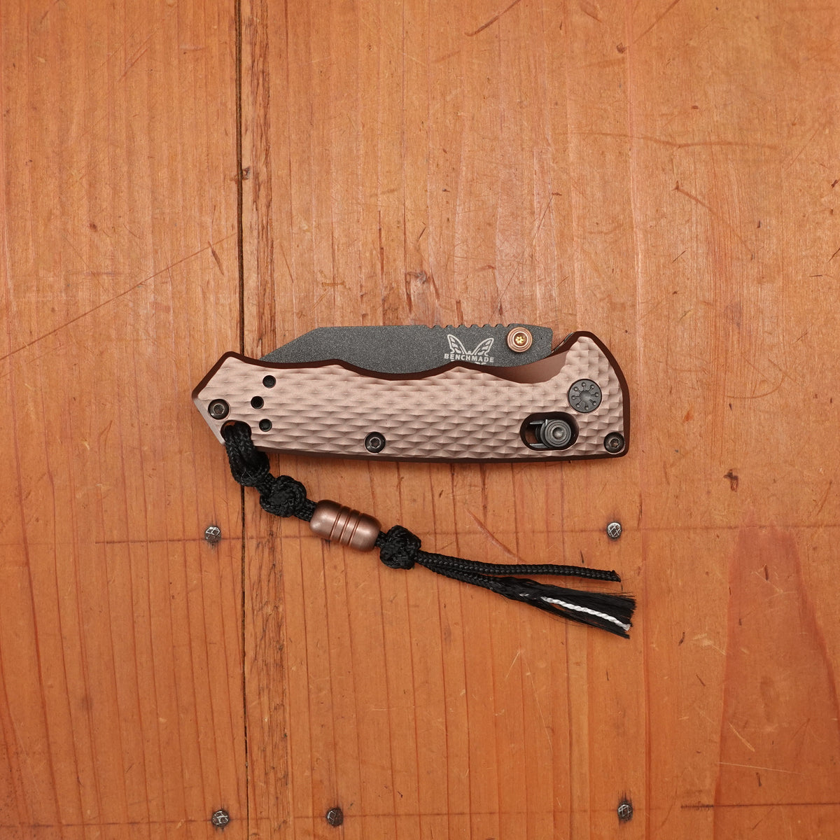 Benchmade 290BK-1 Full Immunity Wharncliffe CPM-M4 AXIS Lock Burnt Bronze Handle