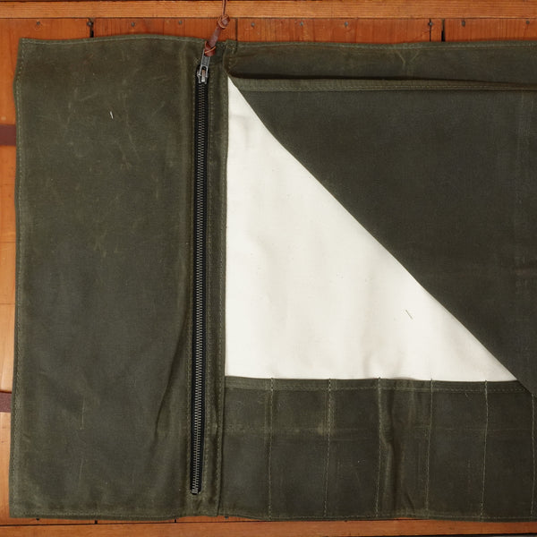 Hardmill Waxed Canvas Knife Roll