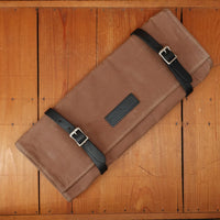 Hardmill Waxed Canvas Knife Roll