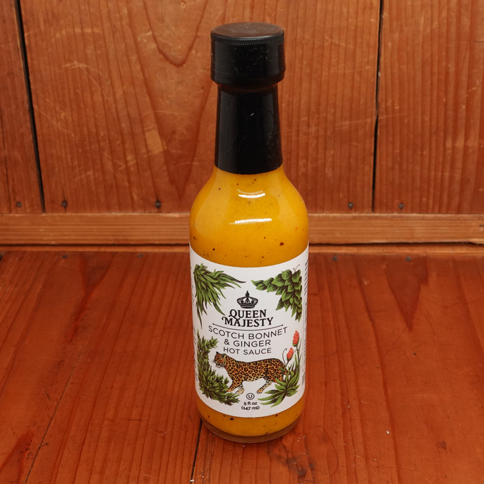 Queen Majesty Scotch Bonnet & Ginger Hot Sauce - 5oz