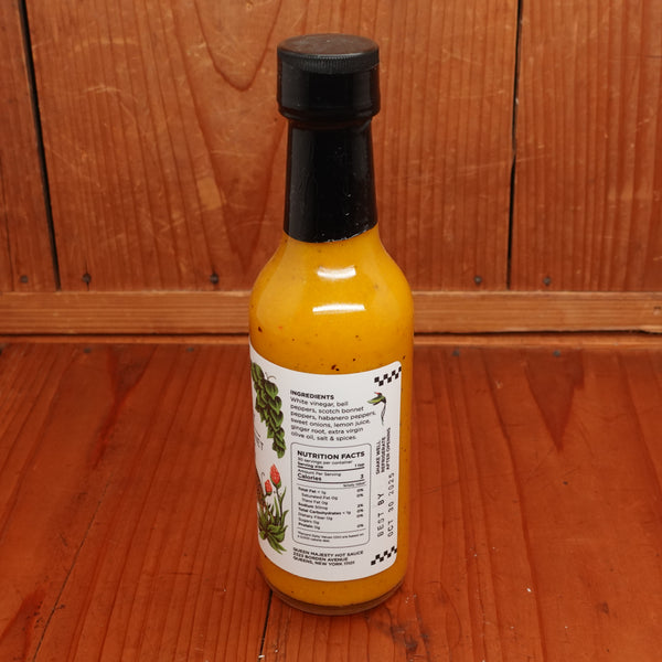 Queen Majesty Scotch Bonnet & Ginger Hot Sauce - 5oz