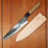 Trade In Tosa Tadayoshi 240mm Gyuto Shirogami 1 w/ Saya