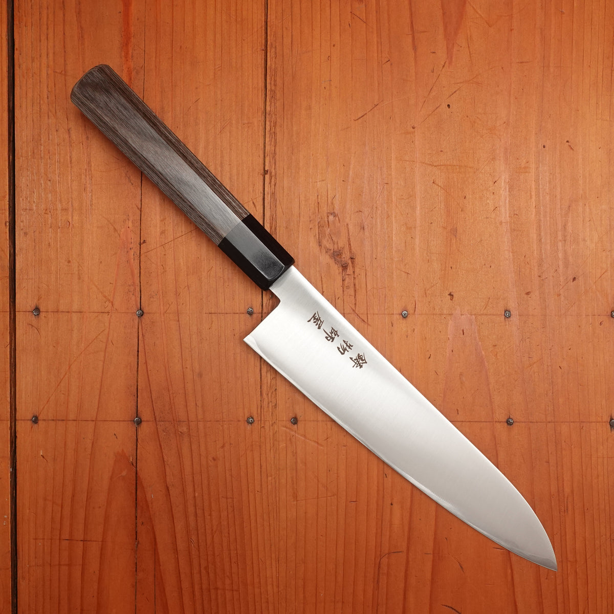 Hitohira Imojiya TH 210mm Gyuto Stainless Pakka Handle