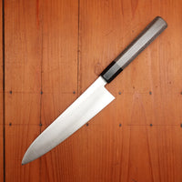 Hitohira Imojiya TH 210mm Gyuto Stainless Pakka Handle