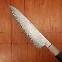 Sakai Kikumori Nakagawa Seiun 210mm Gyuto VG10 Ebony with Saya