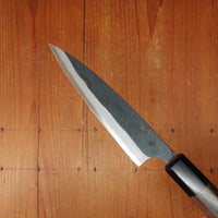 Tosa 135mm Petty Kurouchi Stainless Clad Aogami 1 Octagonal Red Sandalwood Pakka