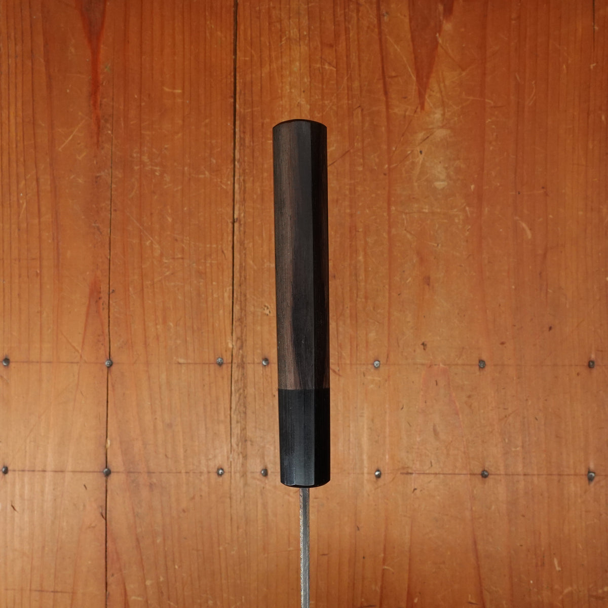 Tosa 135mm Petty Kurouchi Stainless Clad Aogami 1 Octagonal Red Sandalwood Pakka